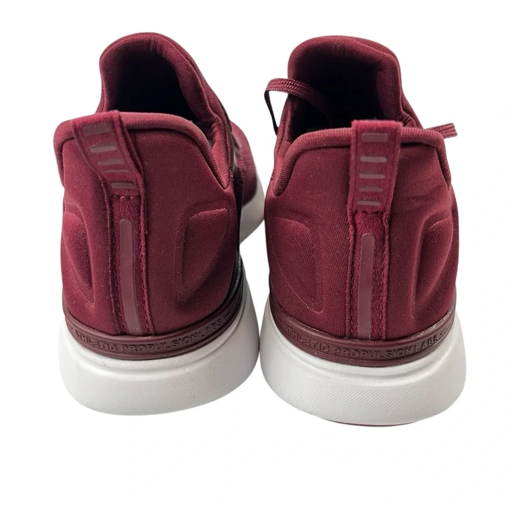 APL TechLoom Tracer Knit Low Top Shoe Burgundy Women 8.5 39 New Without Box